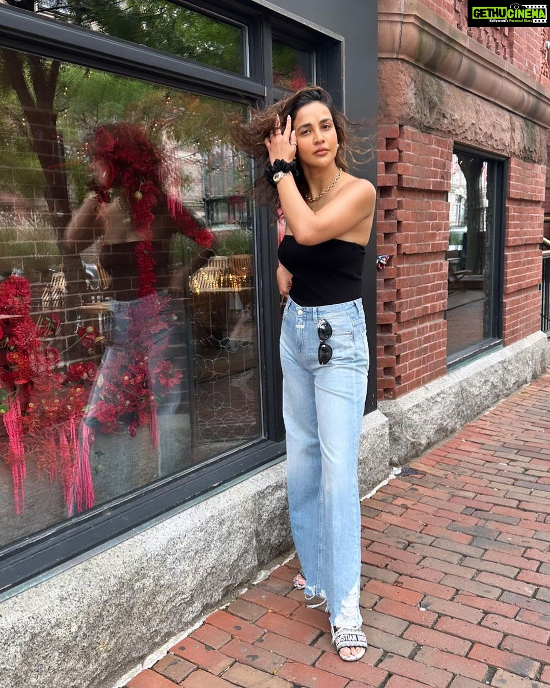 Aisha Sharma Instagram - @closedofficial 🫶🏾 Ella Maillart said people travel to run away from "that dreadful routine that kills all imagination and all our capacity for enthusiasm." I would have to say Ditto . Boston, Massachusetts