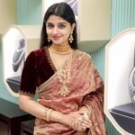 Aishani Shetty Instagram - At the launch of @joyalukkas in Udupi today! ♥️