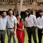 Aishani Shetty Instagram - Stages of getting the perfect graduation day picture! #mechanicalengineering Swipe to see the final photo! My favourite is the last but one! @praveentejofficial and @anirudhacharya44 ‘s expression! What do you think they’re saying? #hondisibareyiri releasing this Feb 10th!