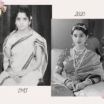 Aishani Shetty Instagram - My Dodda (grandmother). A pillar of strength and epitome of beauty (inside out) to all of her eight children. We loved her dearly. I cannot even remotely compare myself to her, but some said I resembled her in this photo. She was newly married when this was taken. Pergadthi Rai, just 19. 1943. 2020.