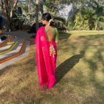 Aishani Shetty Instagram – ಸೀರೆ ಸೀರೆ ಸೀರೆ ಎಲ್ಲೆಲೋ ಹಾರೈತೆ
