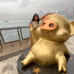 Aishani Shetty Instagram - Do you also post pictures 2 months after your trip? 🙈 More coming soon! Avenue of Stars, Hong Kong