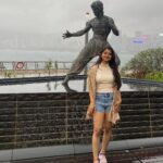 Aishani Shetty Instagram - Do you also post pictures 2 months after your trip? 🙈 More coming soon! Avenue of Stars, Hong Kong