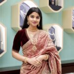Aishani Shetty Instagram - At the launch of @joyalukkas in Udupi today! ♥️