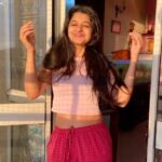 Aishani Shetty Instagram - When it is the golden hour and I need to hurry because my brother has no patience to click my pictures ☀️☀️☀️☀️