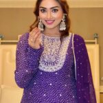 Aishwarya Devan Instagram - My eyes are never quiet 💜 . #tb #sufinight #indianwedding #uae Waldorf Astoria Ras Al Khaimah