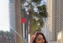 Aishwarya Devan Instagram - 🫶 #reels #reelsinstagram #reelitfeelit #reelsvideo #aishwaryadevan #dubai #dubaireels #bollywoodsongs Dubai, United Arab Emirates