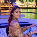 Aishwarya Devan Instagram – Come let me take you around ☺️ 
#yachtlover #dubai #mydubai #blindinglights #marinayachting