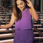 Aishwarya Devan Instagram - 💜 #tb Burj Khalifa