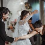 Aishwarya Lekshmi Instagram - Attended a Shaadi again, this time courtesy to @ashnshrf finding a cute better half. Congratulations you guys!!! Also Congratulations to @jyothikaroy @akillereye and myself , for successfully getting eye-rolls ; yet again. #iykyk