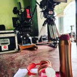 Aishwarya R. Dhanush Instagram – Midweek …another day at work #shootdays #lovemyjob