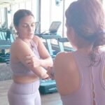 Aishwarya R. Dhanush Instagram - Self motivation is a challenge but the magical key When the mirror shows you how strong you can really be Both inside and out When no outside entity can let you self doubt Feel so comfortable and confident in your skin That the world will turn around and help you win ! #workingonabetterme #fitnessgoals