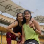 Aishwarya R. Dhanush Instagram – Just when I thought it was end of the week ..
Landed up training with my darling fitness freak ! 
My my when you train with this pro ..
You fret sweat as she keeps you going nonstop on your toe! Let’s go !
All this said proud of you my gurl 🧡💪🏼🫶🏼@joshnachinappa15 #fridaymood #friendshipgoals