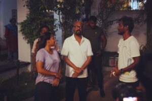 Aishwarya R. Dhanush Instagram - Like father …like daughter … #weekendvibes #shootdairies📷  #bestfatherever❤️