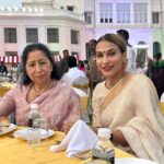 Aishwarya R. Dhanush Instagram - What an elegant #republicday reception at the royal Raj Bhavan this evening to celebrate the spirit of patriotism #jaihind🇮🇳🇮🇳🇮🇳 thank you honourable Governor sir and Lady Governor madam for having me as a part ! #proudindian🇮🇳
