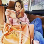 Aishwarya R. Dhanush Instagram - Reading has been an integral part of my life from childhood..off late haven’t had much time..this year’s first book is a re-read of one of my most fav #thesecret ..celebrating the 10th anniversary of this path breaking one ! @rhondabyrne_thesecret 🙌🏼 #booklover #readerontheroad
