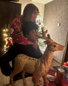 Aishwarya R. Dhanush Instagram - #merrychristmas from us to you !