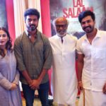 Aishwarya R. Dhanush Instagram - When your FATHER trusts in you.. When you believe GOD is by you.. MIRACLES happen in true. After 7 long years..the journey begins again with grateful and joyful tears #lalsalaam #daytoberemembered