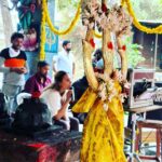 Aishwarya R. Dhanush Instagram – Happens to be a Friday ..early start and shooting in an age old Amman temple …can call it coincidence or sometimes I believe god has her own sweet small ways of communicating with her child😇🌸🙏🏼#blessingsindisguise #lovemyjob