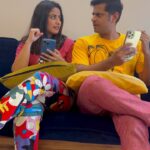 Aishwarya Sharma Bhatt Instagram - #ganpatibappamorya 🙏🏽 New favourite song !! ❤️ #aishwaryasharma #neilbhatt #neilkiaish #ganpati2023 #ganeshchaturthi #ganpatifestival #trendingreels #trendingsongs #reelitfeelit