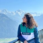 Aishwarya Sharma Bhatt Instagram – Love in the Air ❤️ #interlaken 

@myswitzerlandin @interlaken @jungfraujochtopofeurope 

#aishwaryasharma #neilbhatt #switzerland #ineedswitzerland #interlaken #jungfrauregion #neilkiaish #honeymoon
