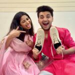 Aishwarya Sharma Bhatt Instagram - Happy Rakshabandhan ❤️🤗🙏🏻 #aishwaryasharma #vihanverma #sharmaverma #bhaibehen #rakshabandhan #rakshabandhan2023