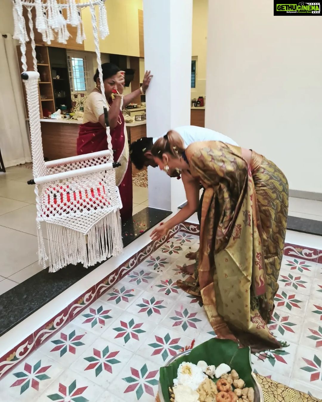 Akshara Reddy Instagram - Happy vinayaka chaturthi guys.. 🤗🤗🤗🤗