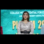 Akshara Reddy Instagram – Had a great time at DG VAISHNAV COLLEGE.. 
Wardrobe: @idesignboutique_swetha @swethagangadaran_official