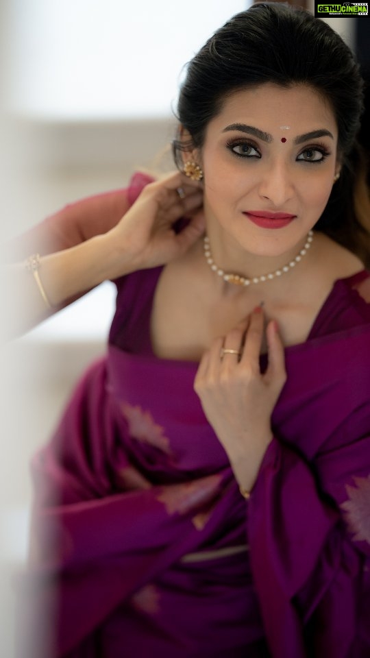 Akshara Reddy Instagram - Designer: @ivalinmabia Photographer - @camerasenthil Organized by @rrajeshananda Hairstyle @dina_chennaimakeupartist Mua: @rajalakshmi_bridalmakeup