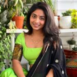 Alekhya Harika Instagram - Just Festive Vibes ❤️ wishing you’ll Happy Ugadi May this year brings you lots of happiness and good health & wealth 🫶🏻🍃 Outfit : @pari.designers_