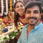Alice Kaushik Instagram - To blessings & beyond! ♥️😘🧿🙏 #ganpatibappamorya #ganeshchaturthi #kdice #picoftheday #happiness #instagram #picture Mumbai, Maharashtra