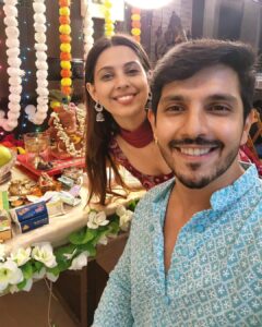 Alice Kaushik Instagram - To blessings & beyond! ♥️😘🧿🙏

#ganpatibappamorya #ganeshchaturthi #kdice
#picoftheday #happiness #instagram #picture