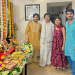 Alice Kaushik Instagram - “May the divine presence of Ganesha fill your home with love and positivity.” “Ganpati Bappa Morya! #reunion #ganpatibappamorya #ganpati #ganpatifestival #pandyastore #ganpatibappa Mumbai - मुंबई