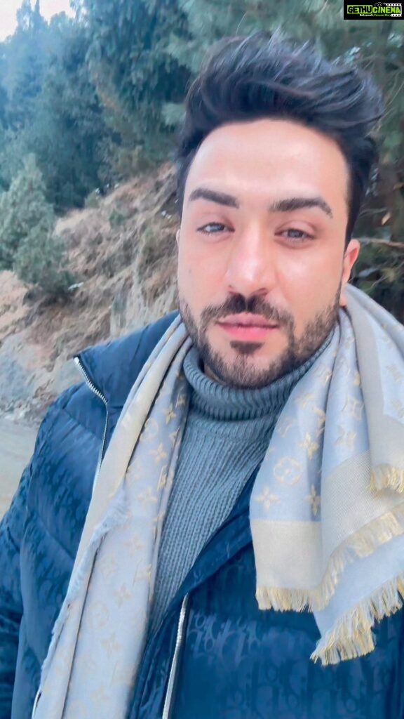 Aly Goni Instagram - Can’t wait for winters ❄️ #Kashmir ❤️