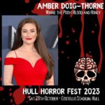 Amber Doig Thorne Instagram – Life is short, so smile while you still have teeth 😂😄 I’ve taken time off social media due to a serious situation in my personal life, but I’m back 🥰 Thank you to the Metropolitan Police for stopping a long cycle of Domestic Abuse & finally making my home a safe space again 🥹🙏🏻

Excited for the start of a new era – and the return of a happier, positive, safe & single Amber ❤️ 

For anyone going through domestic violence, please know there are people out there who will support you & help you – you are NOT alone ❤️‍🩹 It took me a long time to seek help for what I was going through but I’m so grateful that I did 🙏🏻

I’m excited to move forwards and regain control of my life – starting with the fact I can’t wait to meet some of you at upcoming conventions!! 😍 I’ll be appearing at:
• Hull Horror Fest on 28th October @horrorfestuk 
• London Comic Con Winter on 12th November @showmasters_events 
Thank you @abconventionagent for arranging ☺️

Thank you all for your kind words over the last month, your support means the world to me and has helped me stay strong whilst dealing with my police case 💞 

#DVAwareness #DomesticViolence #DomesticAbuse