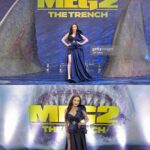 Amber Doig Thorne Instagram - Had a fin-tastic time at The Meg 2 Premiere🦈 Felt very sofishticated 👀 Had such a wonderful day shell-abrating the release of this film (okay okay I’ll stop 😂) with a boat ride along the Thames, followed by a delicious lunch at The Shard (so boujee!) and then the UK Premiere in the evening 💙 Thank you Warner Bros for such a lovely day 🥰 👗 This beautiful dress is from @kiyafetsepeti 😍 #themeg2 #themeg #themegmovie #filmpremiere #filmpremier #moviepremiere #moviepremier #premiere #premier #redcarpet #redcarpetstyle #redcarpetlook #redcarpetfashion #redcarpetdress #redcarpetlooks #redcarpetmakeup #redcarpetdresses #redcarpetready #redcarpetmoments #redcarpetpremiere #ambzdt #amberdoigthorne #londonpremiere @warnerbrosuk @wbpictures @megmovie @organichq