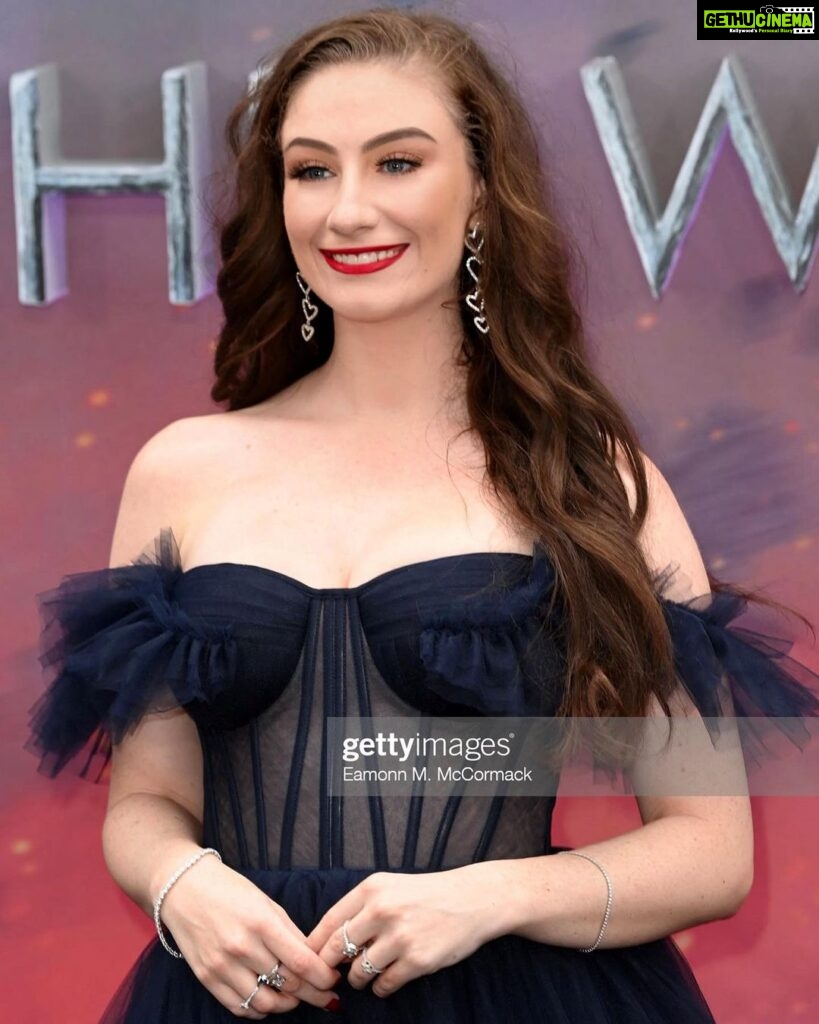 Amber Doig Thorne Instagram - The Witcher Season 3 World Premiere ⚔️ What do you call a Witcher that's great at answering random questions? Geralt of Trivia 👀😂 I walked the black carpet alongside some of my favourite actors - and then I had the honour of chatting to the amazingly talented cast (videos will be posted soon on my TikTok)! Someone needs to pinch me real quick because I have major imposter syndrome rn 🙈 This was such a bittersweet event as it’s Henry Cavill’s last season - I honestly think he was born to play this role, he’s the perfect Geralt in my eyes and will be greatly missed 🥹 It was wonderful celebrating Henry’s last season with him at the premiere - everyone gave him a standing ovation before watching the first episode which was so sweet 🥰 Congratulations to the wonderful cast and crew for another fantastic season 🗡️ The Witcher Season 3: Part 1 is out now on Netflix (Part 2 is released on 27th July)! 😍 Thank you @netflixuk for a magical evening ✨ 👗 This gorgeous tulle dress is from @milla 💎 Stunning tennis bracelets by @warrenjamesjewellers #thewitcher #thewitcher3 #thewitchernetflix #thewitcheredit #thewitcher2 #thewitcherpremiere #thewitcherseries #thewitcher #filmpremiere #filmpremier #moviepremiere #moviepremier #premiere #premier #redcarpet #redcarpetstyle #redcarpetlook #redcarpetfashion #redcarpetdress #redcarpetlooks #redcarpetmakeup #redcarpetdresses #redcarpetready #redcarpetmoments #redcarpetpremiere #ambzdt #amberdoigthorne #londonpremiere @netflix @witchernetflix Kaer Morhen