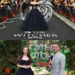 Amber Doig Thorne Instagram - The Witcher Season 3 World Premiere ⚔️ What do you call a Witcher that's great at answering random questions? Geralt of Trivia 👀😂 I walked the black carpet alongside some of my favourite actors - and then I had the honour of chatting to the amazingly talented cast (videos will be posted soon on my TikTok)! Someone needs to pinch me real quick because I have major imposter syndrome rn 🙈 This was such a bittersweet event as it’s Henry Cavill’s last season - I honestly think he was born to play this role, he’s the perfect Geralt in my eyes and will be greatly missed 🥹 It was wonderful celebrating Henry’s last season with him at the premiere - everyone gave him a standing ovation before watching the first episode which was so sweet 🥰 Congratulations to the wonderful cast and crew for another fantastic season 🗡️ The Witcher Season 3: Part 1 is out now on Netflix (Part 2 is released on 27th July)! 😍 Thank you @netflixuk for a magical evening ✨ 👗 This gorgeous tulle dress is from @milla 💎 Stunning tennis bracelets by @warrenjamesjewellers #thewitcher #thewitcher3 #thewitchernetflix #thewitcheredit #thewitcher2 #thewitcherpremiere #thewitcherseries #thewitcher #filmpremiere #filmpremier #moviepremiere #moviepremier #premiere #premier #redcarpet #redcarpetstyle #redcarpetlook #redcarpetfashion #redcarpetdress #redcarpetlooks #redcarpetmakeup #redcarpetdresses #redcarpetready #redcarpetmoments #redcarpetpremiere #ambzdt #amberdoigthorne #londonpremiere @netflix @witchernetflix Kaer Morhen