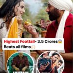 Ameesha Patel Instagram - Posted @withregram • @instantbollywood 3.5 CRORE FOOTFALL 🎬💥 - TARA and SAKINA's power and love brought single screen cinemas back to life! 🔥❤️ A cinematic journey that beats JAWAAN, and PATHAAN. Witness history in the making! 📽️✨ . . #ameeshapatel #gadar2