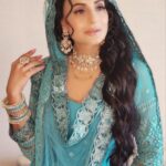 Ameesha Patel Instagram - AMRITSAR Today for GADAR 2 promotions SAKINA dressed by @rockystar100 @rockystarofficial Glam by @jaywantthakre Hair by @poojaudeshihairdesigns Jewels @shrutifashionjewellery Assisted by @_.kanishkajain._