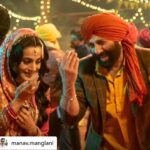Ameesha Patel Instagram – Posted @withregram • @manav.manglani Fans are simply loving these two stars and the advance bookings are a clear indication of the power of Tara and Sakina #Gadar2