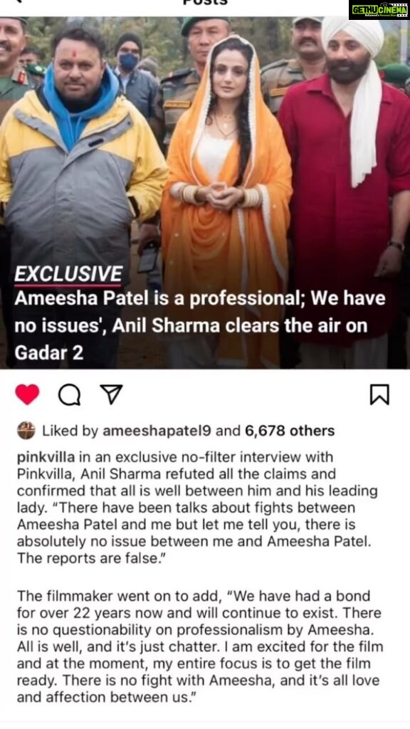 Ameesha Patel Instagram -