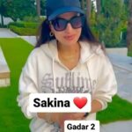 Ameesha Patel Instagram - Posted @withregram • @viralbhayani Ameesha our v own sakina personally want to thank audiences all over the world for giving so much love to Tara and sakina for gadar 2
