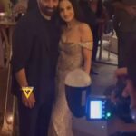 Ameesha Patel Instagram – Posted @withregram • @viralbhayani These 2 are simply magical.. Tara with his  sakina at Tara’s grand success party last evening 

#ameeshapatel #sunnydeol #gadar2 

#ameeshapatelphotoshoot