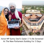 Ameesha Patel Instagram - Posted @withregram • @movietalkies The first screening of #Gadar2 started today, on August 25th, at 11:00 a.m. and will continue for three days. There will be five shows every day for the Lok Sabha members in the New Parliament building. It’s the first time ever that a film will be screened for the Lok Sabha members, so it is certainly a huge accomplishment for the team of Gadar 2. #SunnyDeol #AmeeshaPatel ZeeStudios #NewParliamentBuilding #MovieTalkies