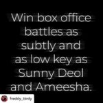 Ameesha Patel Instagram – Posted @withregram • @freddy_birdy #gadar2