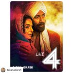 Ameesha Patel Instagram - Posted @withregram • @taranadarsh 200 NOT OUT *TODAY*… #Gadar2 is UNSTOPPABLE… Continues its DREAM RUN on Monday… Monday *almost* AT PAR with Friday, UNBELIEVABLE… Sure to DEMOLISH *lifetime biz* of many biggies… Fri 40.10 cr, Sat 43.08 cr, Sun 51.70 cr, Mon 38.70 cr. Total: ₹ 173.58 cr. #India biz. Biz in *mass pockets* - especially smaller centres - is an EYE-OPENER, brings back memories of #Sholay and #Gadar.