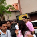 Ameesha Patel Instagram - Posted @withregram • @bollywood.mobi Gorgeous Sakina aka @ameeshapatel9 spotted at Gaiety and fans are relishing the Reunion of Tara and Sakina after 22years😍♥️ #ameeshapatel #gadar2 #sunnydeol #bollywoodmobi #trendingsongs #viralvideos #sr