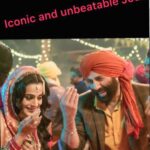 Ameesha Patel Instagram - Posted @withregram • @yogenshah_s Gadar 2 craze is full on .. bumper opening ., Tara and Sakina are their best .. first half sakina steals the show while 2 nd half its Tara’s action that’ gets the whistles ..