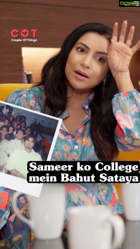 Amrita Rao Instagram - Nafrat se Pyar 🫶 this Beautiful Love Story is Touching Hearts 🥰 More Power to Love ❤️ and to Sameer Wankhede ♾️ Kranti Redkar ! This Reel has it All 😅 College Comedy to Romance #reelsinstagram #love
